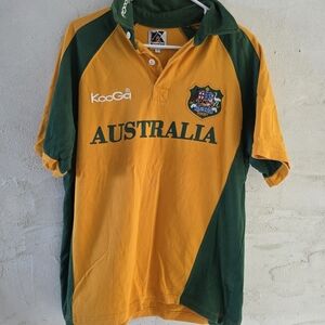 Australia Rugby Shirt - Green and Gold